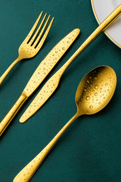 Jogo de Talheres MestLar - Aço Inox 24 Peças Slim