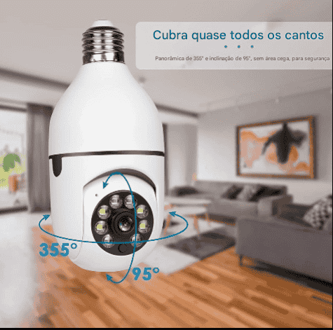 Câmera Wi-fi LumiProtec 360™
