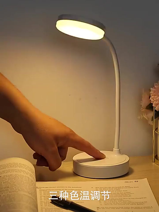 Luminária LED de Mesa Recarregável Touch com Haste Flexível – Sem Fio