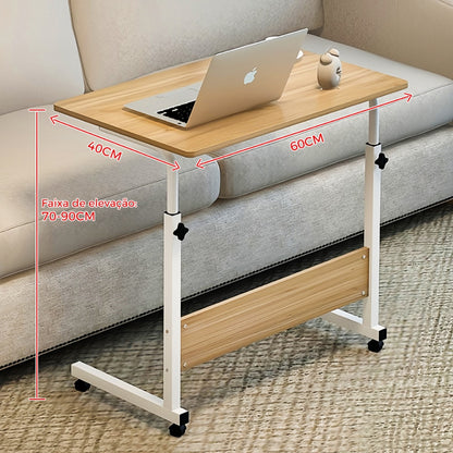Mesinha para Notebook com Ajuste de Altura | Ideal para Cama, Sofá ou Escritório