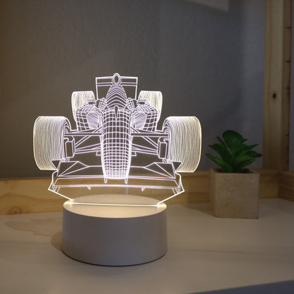 Abajour Fórmula 1 - 3D