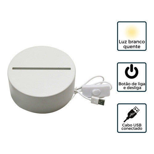 Abajour Fórmula 1 - 3D